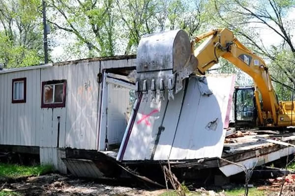 Mobile Home Demolition