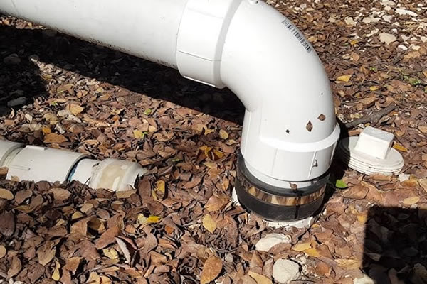 Mobile Home Septic Connection